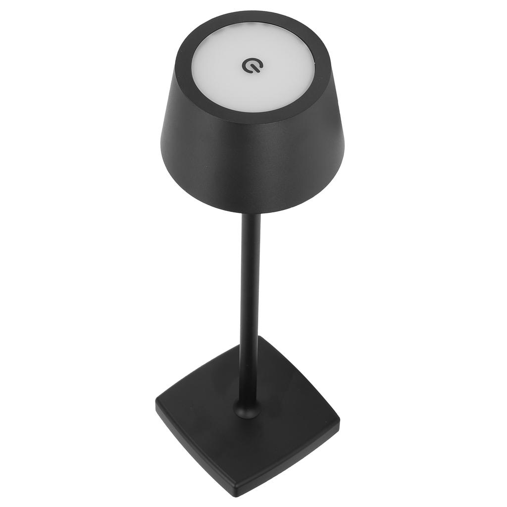 LED Desk Lamp USB Charging Table Lamps for Bar Living Room Reading Light Warm White LightBlack