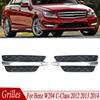 Для Mercedes-Benz W204 C250 C350 C-Class 2012 2013 2014 автомобильные решетки переднего бампера черные хромированные противотуманные фары A2048851453