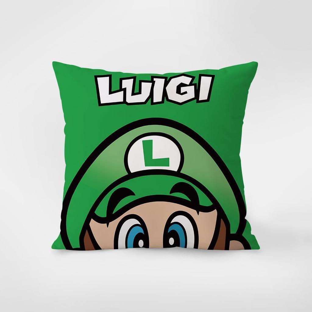1Pc Super Mario Anime Cosplay Pillowcase Decoration Home Double Sided Printing Cute Pillow Bedroom Creative Gift