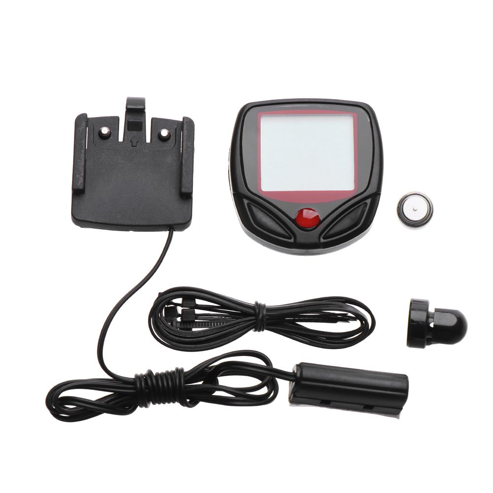 Bicycle Parts Display LCD Digital Speedometer Cycling Stopwatch Bicycle Odometer Bike Computer