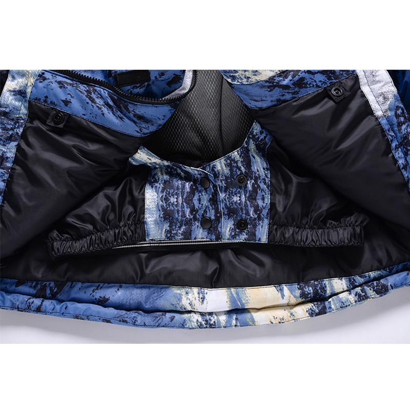 Thicken Ski Jacket for Men Windproof Waterproof Winter Outdoor Sports Hiking Snow Jackets