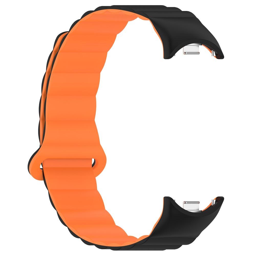Силиконовый магнитный ремешок-петля для Xiaomi Mi Band 7 6 5 4 3 Браслет Ремешок Correa для Mi Band 8 9 Ремешок Mi Band 10 Ремень Ремешок