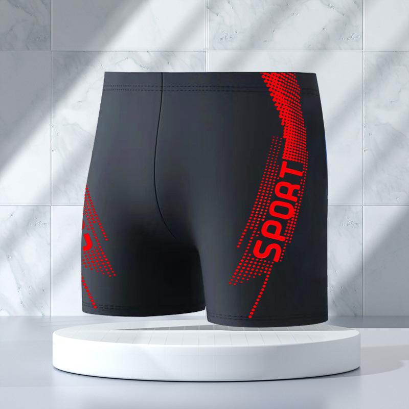 Мужские быстросохнущие плавки-шорты и спортивные плавки для мальчиков - Защита от смущения, летняя коллекция