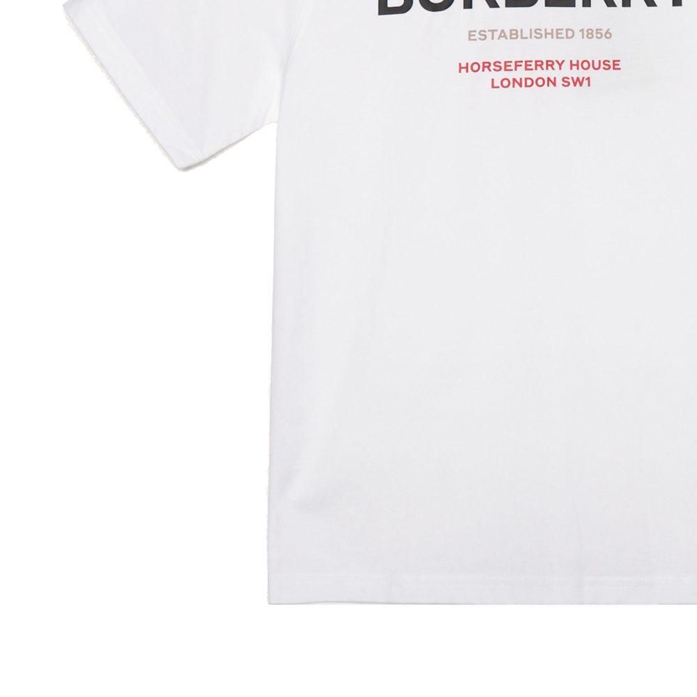 Burberry Детские футболки с круглым вырезом Средние 80645701
