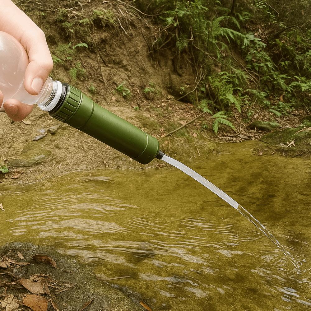 Purification Outdoor Mini Water Filter ABS Outdoor Water Purifier Straw Water Purifier Emergency