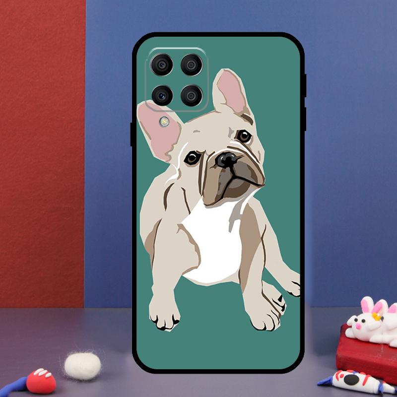 Милый французский бульдог для Samsung Galaxy M33 M13 M23 M53 M15 M55 M31 M51 M14 M34 M54 M20 M30s M32 M52 Чехол для телефона