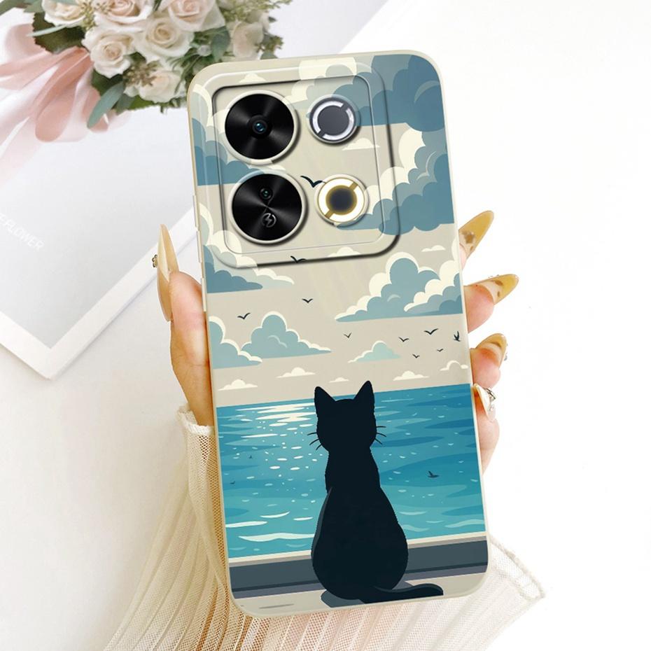 New Fashion Phone Case For Itel P65 (P671L) Soft Silicone Cases For Itel P65 P 65 4G Shockproof Covers Bumpers