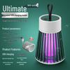 Portable USB-Charged Purple Light Mosquito Trap & Electric Shock Lamp for Camping and Bedroom