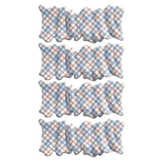 4 шт. Заколка для волос для девочки Макаронный цвет Клетчатый узор Волнистый дизайн Зажим для волос Сильная сила зажима Зажим для волос Аксессуары для волос