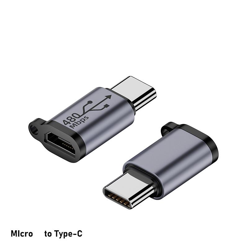 1 шт. USB-C в Micro Usb Mini Usb адаптер Type-C Female в Micro Usb Male конвертер для телефона планшета камеры зарядного адаптера