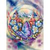 5D DIY Diamond Painting Kit Butterfly Fluttering Diamond Embroidery Rhinestones Decorations for Home