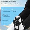 Winter Anti-Slip Shoe Claws - Five-Tooth Ice Grips for Autumn and Winter