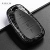Чехол-брелок из ABS-углеволокна для автомобиля Chevrolet Malibu Blazer Traverse Onix Equino Volt Bolt Trax Orlando Cruze Spark Camaro