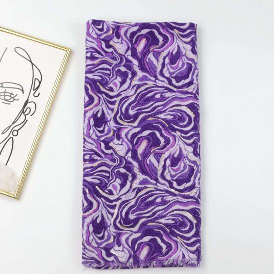 2024 Весна и Осень Зима Новый Хлопок И Конопля Длинный Тонкий Шарф Путешествия Универсальный Солнцезащитный Теплый Шаль Для Женщин