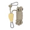 Набор веревок и блоков для тента OEING Camping Tarp Pulley Guy Line Set