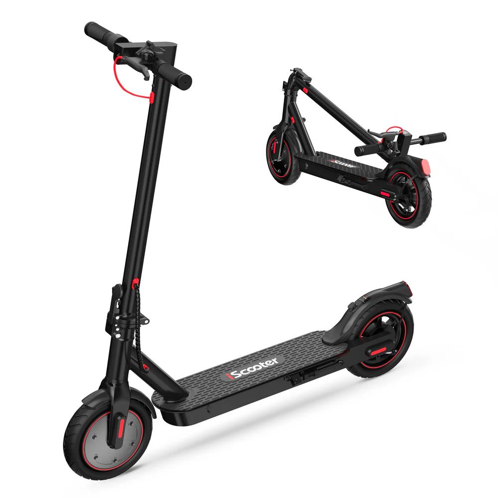 iScooter i8 350W Foldable Electric Scooter, 12 Miles Range, 26 Lbs Lightweight e-Scooter for Commuters