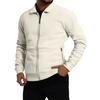 Men's Winter Casual Zipper Pocket Long-Sleeve Jacket