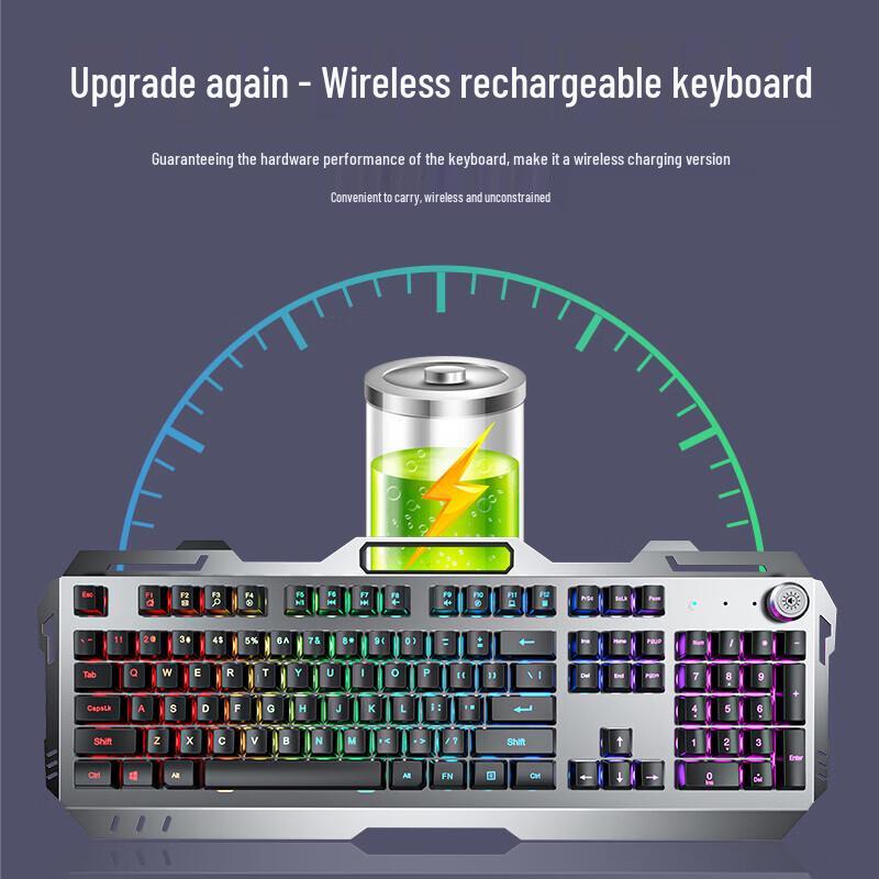 Беспроводная игровая клавиатура и мышь EWEADN GX810