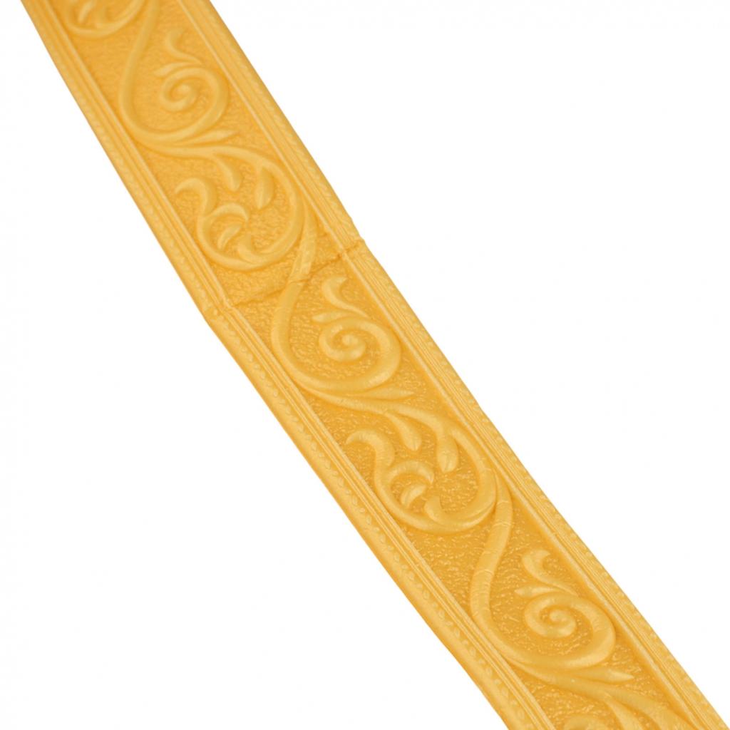 3D Foam Molding Trim Wall Trim Line Border Brown Decoration Silver