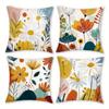 Домашний Декор Красочные Наволочки с Цветочным Узором Для Дома Наволочка с Узором Подходит Для Дивана Спальни Автомобиля