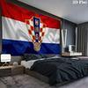 CRO logo Wall tapestry, aesthetic printed fabric blanket, suitable for bedroom, living room, and home decor.