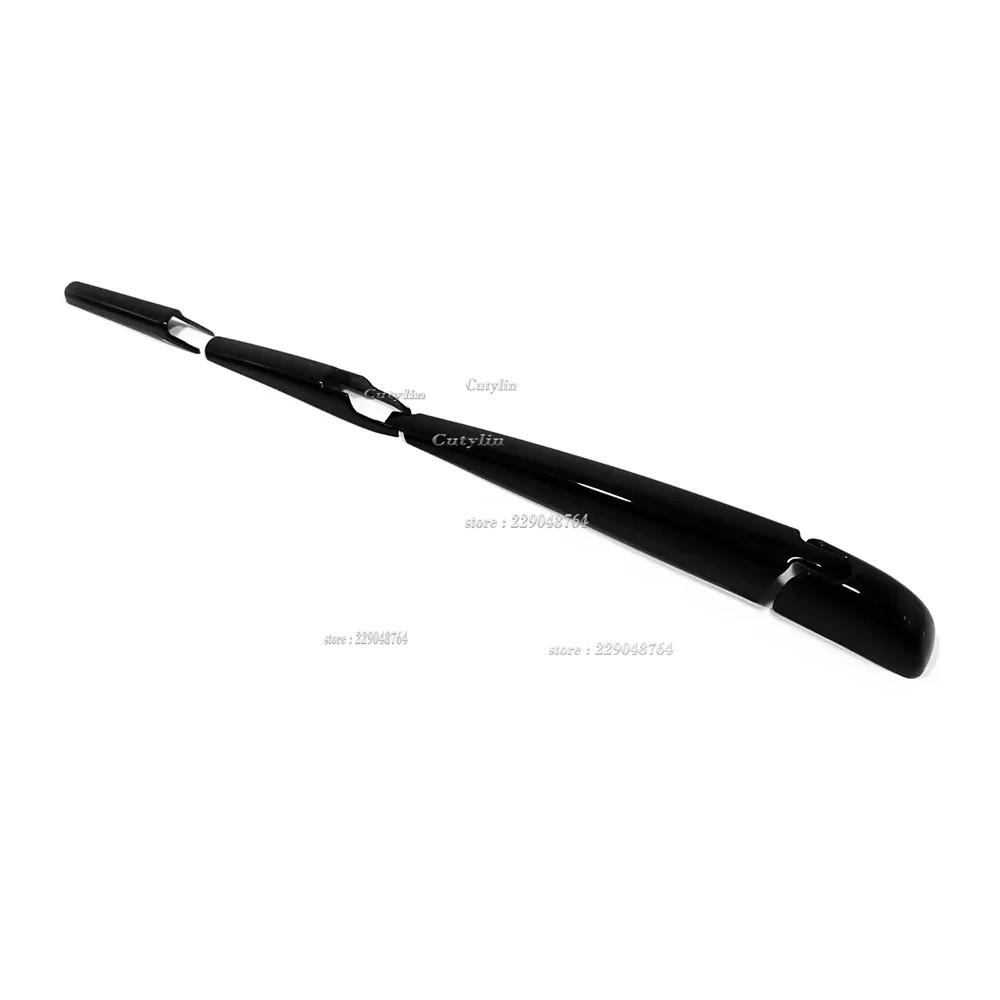 For Toyota Harrier Venza -2024 ABS Black Car Tail Rear Wiper Cover Trim Sticker External Chromium Styling Accessories