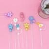 1PC Silicone Straw Plug for Water Glass Bottle Flower Shape Drinking Dust Cap Straw Tips Cover Cup Accessories for 6-8mm Straws