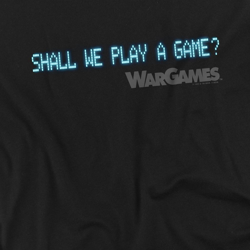 WarGames Unisex Adult Shall We Play A Game? T-Shirt
