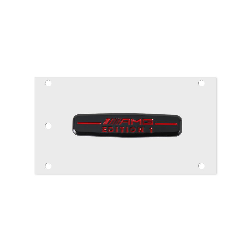 GLC GLB 1pc ABS Plastic Emblem Letters Sticker Car Rear Trunk Body Badge Decal For Benz AMG A B C E G CLA C63 C63S E53 W176 Aut