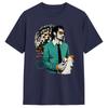 Men TShirt Vintage HS4 Album Music Harry Kiss All The Time Vintage Cotton Tee Shirt Short Sleeve T Shirt Round Neck Clothing