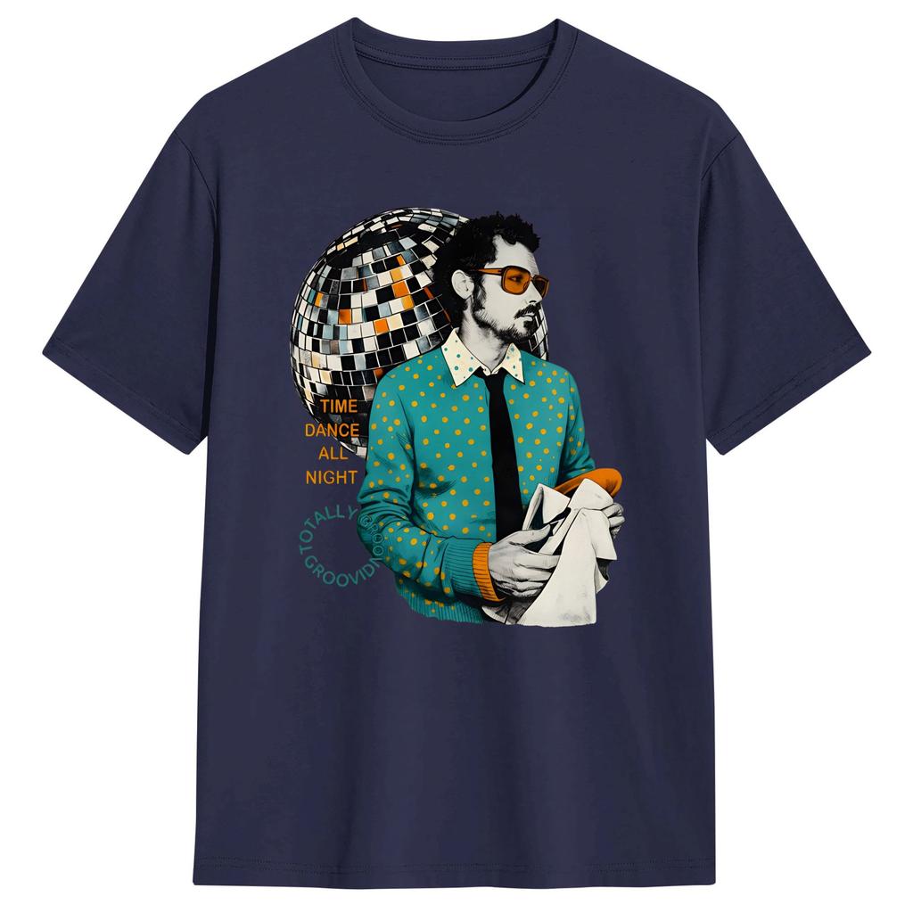 Men TShirt Vintage HS4 Album Music Harry Kiss All The Time Vintage Cotton Tee Shirt Short Sleeve T Shirt Round Neck Clothing