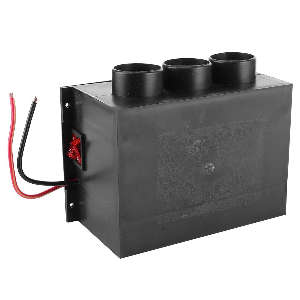 12 В автомобильный обогреватель с 3 отверстиями, портативный зимний обогреватель, обогреватель лобового стекла, удаление запотевания