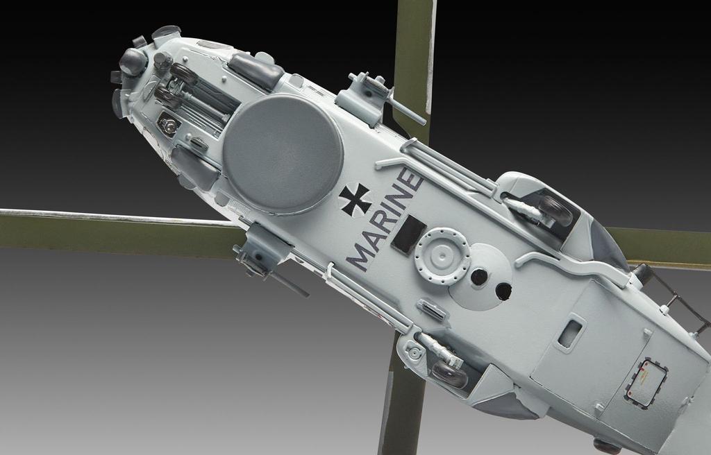 Revell Germany 1/72 NH90 NFH Военно-морской пластиковый модельный набор 03784 (Вертолет)