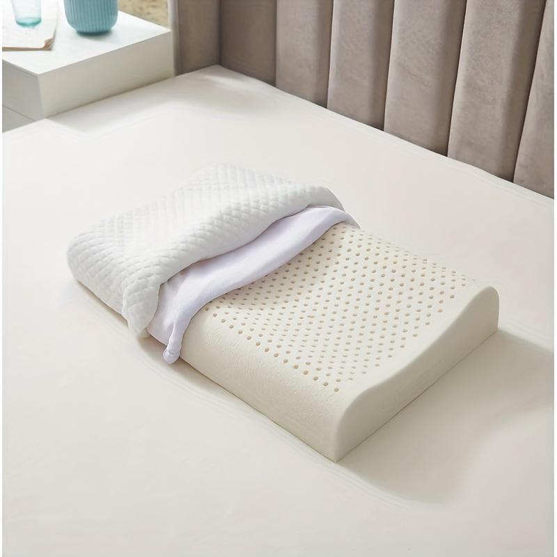 1 шт. 93% латексная подушка массажные подушки для сна ортопедическая подушка чистый натуральный латекс подушка с эффектом памяти