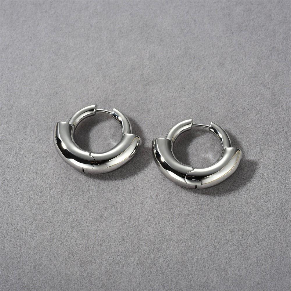 Light Luxury Hoop Earrings High-end Ear Buckle New Circle Earrings Jewelry Gifts