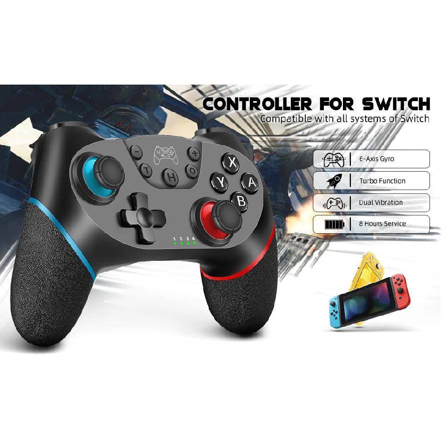 AceGamer Wireless Controller for Switch/Switch 2 Gamepad Controle Compatible with PC with 6-Axis/Turbo/Ergonomic Function