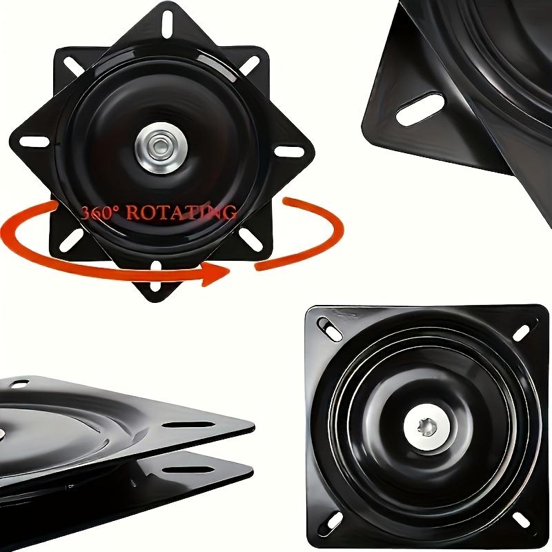 Прочная поворотная основа для стула 6"/4", вращение на 360°, плавный механизм - Идеально подходит для барных стульев и мебельных аксессуаров.