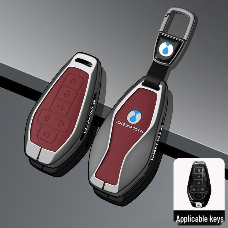 Denza D9, N7, N8, X Key Case and NFC Card Holder Protective Shell with Buckle