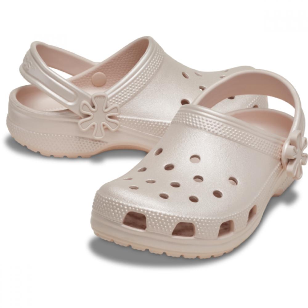 Crocs Классические кроксы с жемчужным блеском для детей 212814 6ur