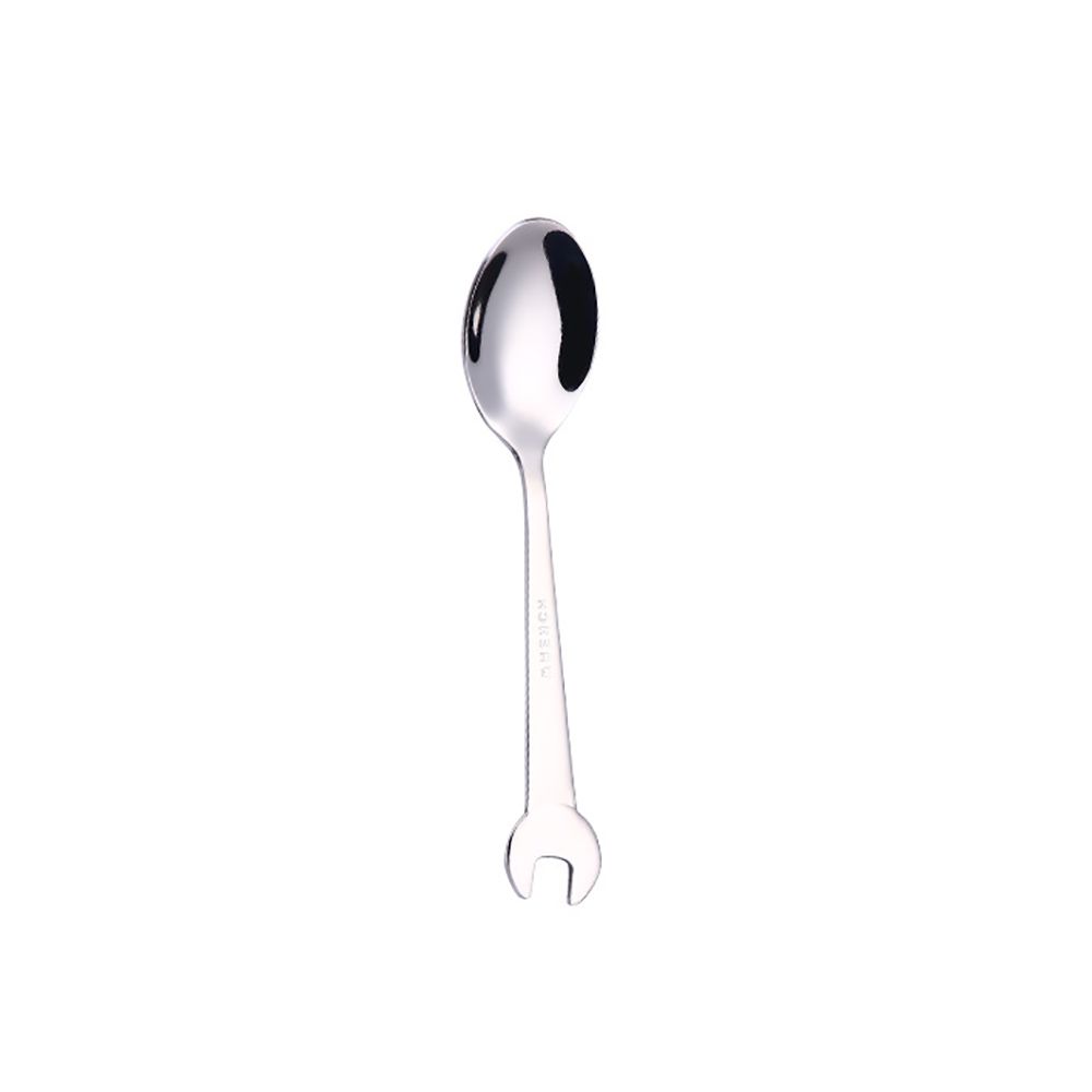 Stainless Steel Wrench Shape Coffee Spoon Kitchen Accessories Tableware Dinner Spoon Home Cutlery