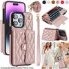 Crossbody Cards Slot Bag Wallet Leather Case for iPhone 15 14 13 12 11 Pro Max XS MAX XR 8 7 P Samsung S24 S23 S22 S21 S20 Ultra Plus A14 A13 A53 A54