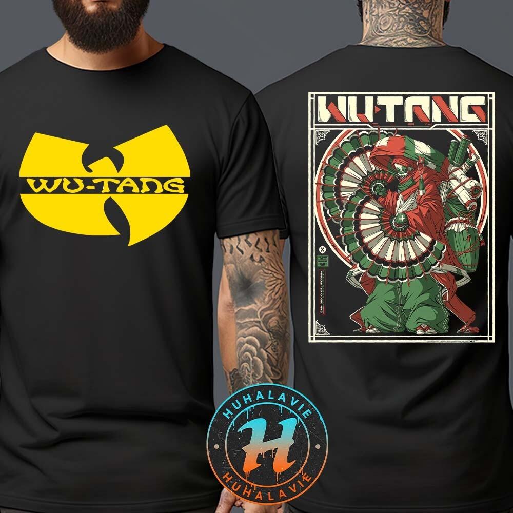 Wu Tang Clan San Diego CA Concert Tee At Pechanga Arena Merchandise On June 21