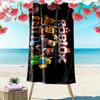 Roblox Cartoon Print Beach Towel, Large Soft Quick Dry Towel for Beach Camping Swimming