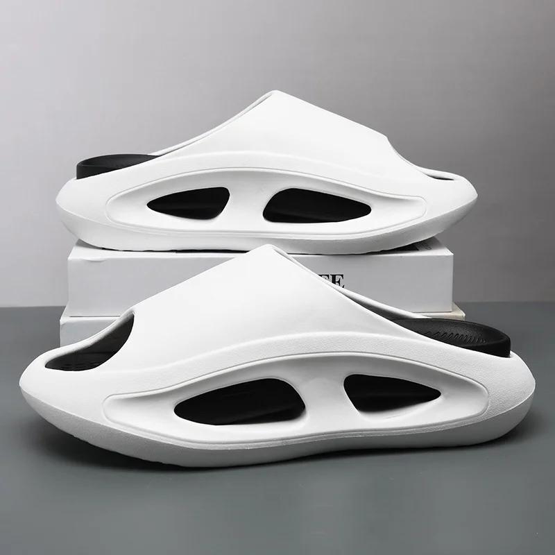 Summer Slippers for Men EVA Soft Bottom Slippers Indoor House Slides Flat Sandals Outdoor Beach Shoes News 2025 Products Male