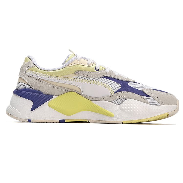 Puma RS-X3 Твилл Сетчатый Унисекс Белый Сине-фиолетовый 368845-04