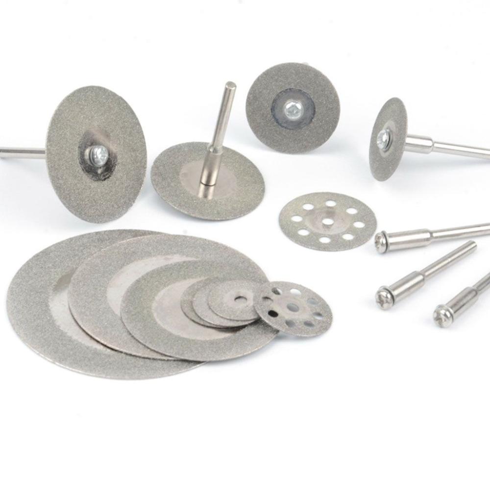 Round with Mandrel Mini Abrasive Rotary Tool Cutting Disc Kit Saw Cutting Disc