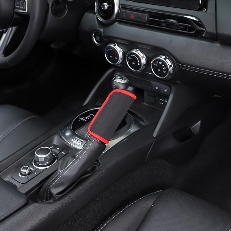 Hcilloend Новая Mazda Roadster RF Серия ND 2016-2024 Чехол на ручник Тканевый Декоративный Чехол Противоскользящий