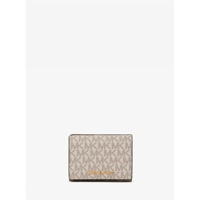 Компактный кошелек Jet Set Travel Medium Mk Signature 35t2gtve2b150 Vanilla