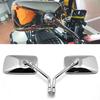 Universal Rectangle Shaped Motorcycle Handlebar Rear View Side Mirrors Fashion Cars Accessory