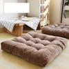 Thicken Corduroy Seating Cushion Cotton Filling Comfortable Floor Pillows for Living Room